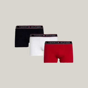 Kit 5 Camisetas Tommy + 3 Cuecas Boxer de Brinde