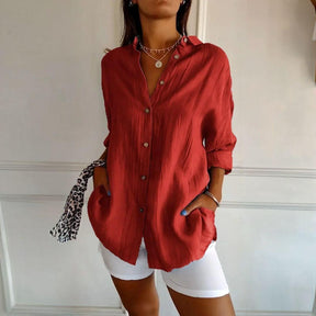 Kit 3 Camisas Ibiza em Linho – Design Semi Plissado