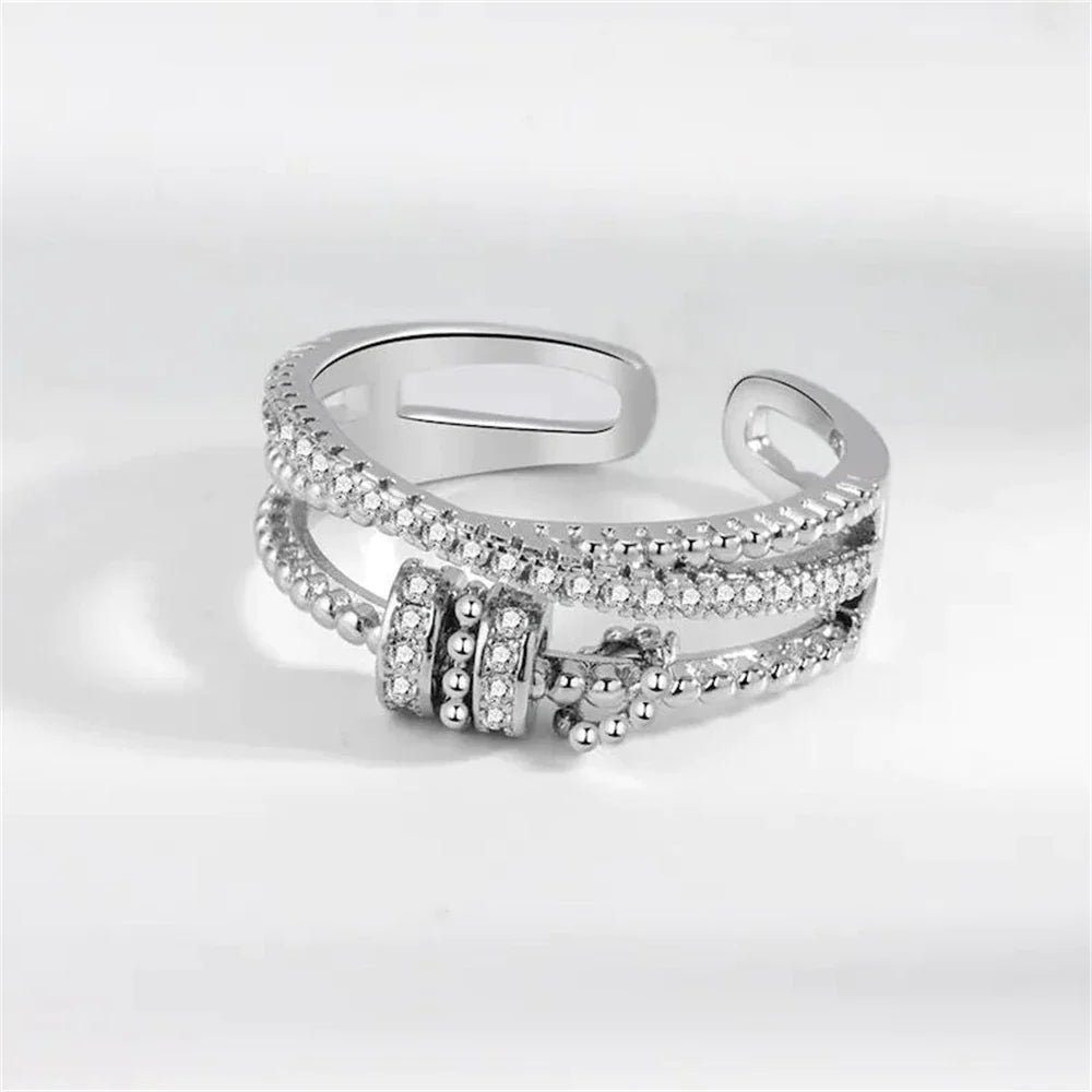 Para Minha Filha - Anel Anti Ansiedade Banhado a Ouro 18k