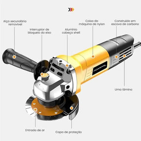Promoção Primeira Compra: Esmerilhadeira Angular 650W