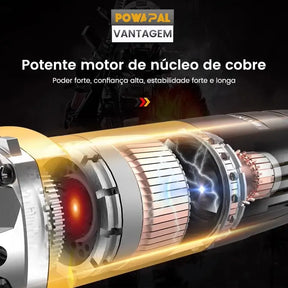 Promoção Primeira Compra: Esmerilhadeira Angular 650W